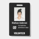 Search for volunteer badges Logo