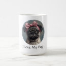 Search for i love pugs mugs Pets