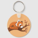 Search for red panda keychains Firefox
