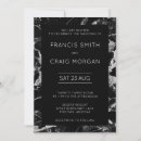 Recherche de marbre faux invitations Métallisé