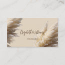 Search for pampas business cards Salon