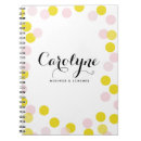 Search for cute pretty girly pink notebooks For her