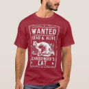 Search for wanted dead or alive tshirts Nerd