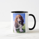 Search for cute basset hound mugs Canine