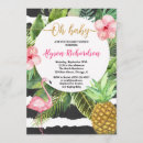 Recherche de flamant tropical invitations Ananas