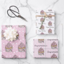 Search for pink and silver wrapping paper Birthday