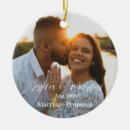 Search for marriage proposal ornaments Keepsake