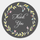 Search for chalkboard thank you stickers Vintage