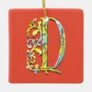 Search for initial d ornaments Alphabet