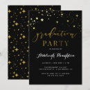 Search for stars graduation invitations Modern typography