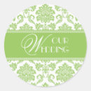 Search for apple wedding stickers Green