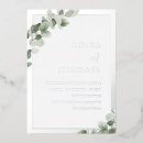 Search for green leaves border wedding invitations Greenery