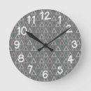 Recherche de triangles horloges Rose