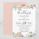 Search for pastel wedding invitations Garden