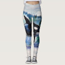 Search for whales leggings Fish