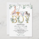 Recherche de safari baby boy shower invitations Un peu sauvage