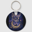Search for howling dog keychains Moon