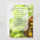 Search for art bridal shower invitations Green