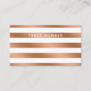 Search for gold foil table cards Modern