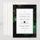 Search for grunge green invitations Gold