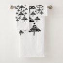 Search for black and white christmas bath towels Stylish