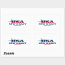 Search for new jersey flag stickers Usa