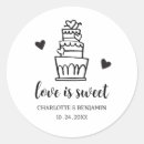 Search for cake wedding stickers Simple