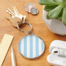 Search for blue and white stripes keychains Geometric pattern