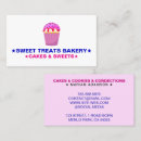 Search for homemade cake business cards Pastry chef