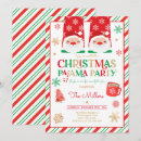 Recherche de pajama noël invitations Fête d'hiver