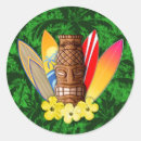 Recherche de masques tiki autocollants Hawaïen