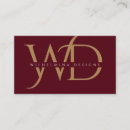 Recherche de lux cartes visite Monogramme