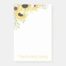 Search for sunflower yellow post it notes Botanical