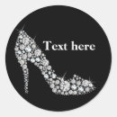 Search for glitter high heel stickers Elegant