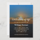Search for celebration of life sunset invitations Death