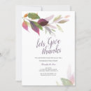 Recherche de copains invitations Aquarelle