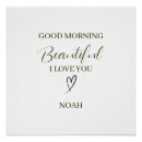 Search for good morning beautiful posters For her