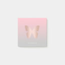Search for butterfly post it notes Pink