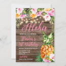 Recherche de aloha anniversaire invitations Tiki