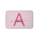 Search for monogrammed bath mats Cute