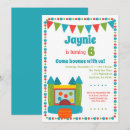 Search for jump birthday invitations Bounce birthday party