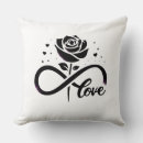 Recherche de infini coussins Amour éternel