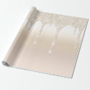 Search for champagne gold wrapping paper Chic