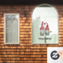 Search for merry christmas window decals Watercolor