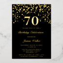 Recherche de elegant black and gold invitations Chic