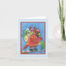Search for red cardinal bird christmas cards Redbird