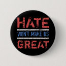 Search for no hate buttons America