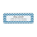 Search for chevron return address labels Stylish
