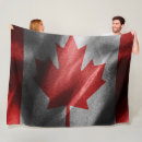 Search for canada flag blankets America