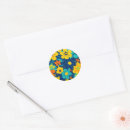 Search for colourful retro stickers Flowers